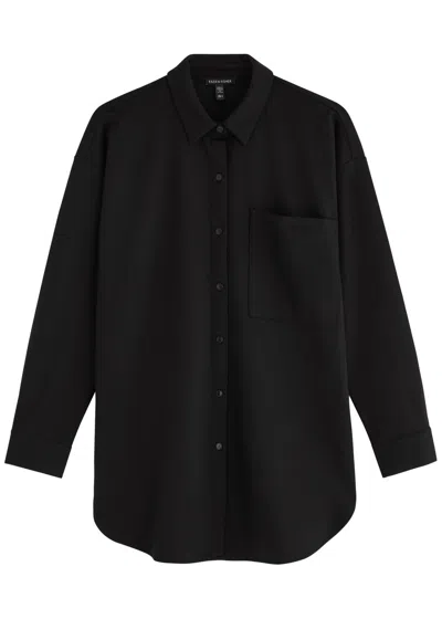 Eileen Fisher Jersey Shirt In Black
