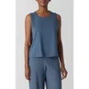 Eileen Fisher Jersey Tank In Eclipse