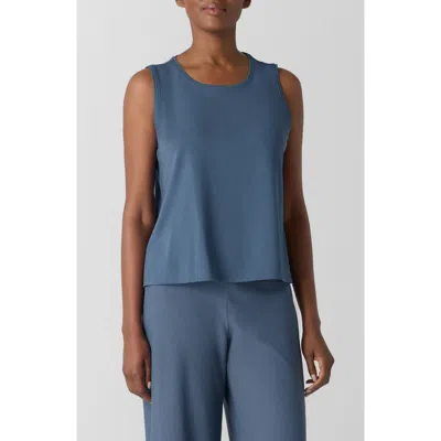 Eileen Fisher Jersey Tank In Eclipse