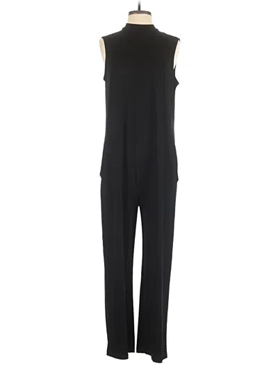 Pre-owned Eileen Fisher Jumpsuit In Black
