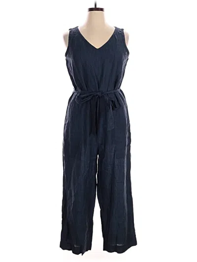 Pre-owned Eileen Fisher Jumpsuit In Blue