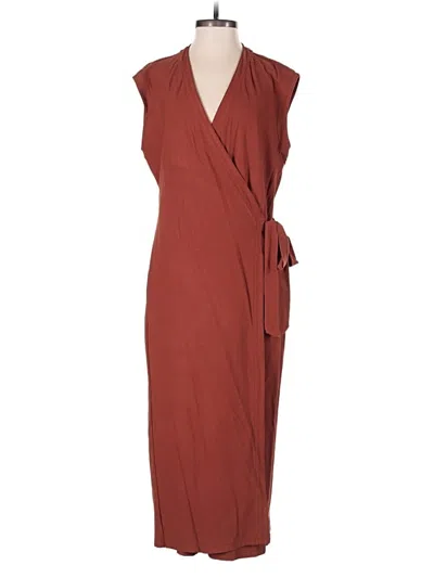 Pre-owned Eileen Fisher Jumpsuit In Brown