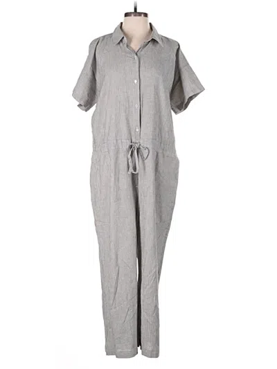 Pre-owned Eileen Fisher Jumpsuit In Gray