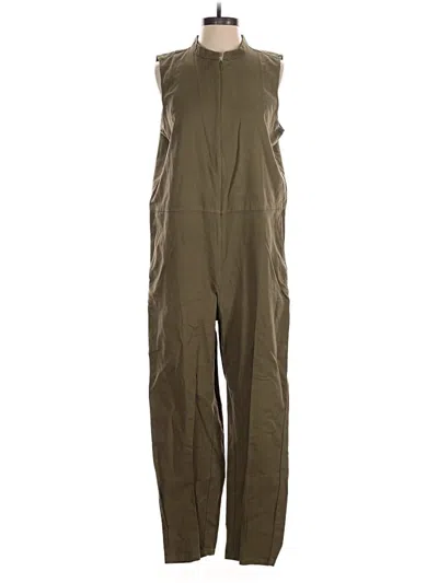 Pre-owned Eileen Fisher Jumpsuit In Green