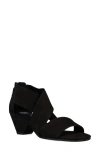 Eileen Fisher Junie Sandal In Black