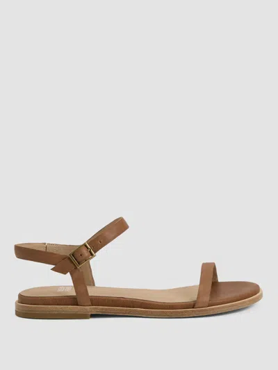 Eileen Fisher Kauia Tumbled Leather Sandal In Multi