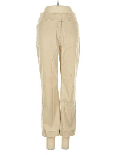 Pre-owned Eileen Fisher Khaki Pant In Tan
