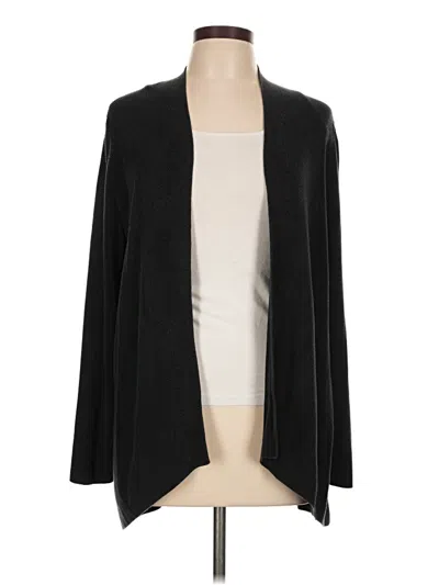 Pre-owned Eileen Fisher Kimono In Black