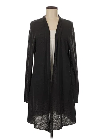 Pre-owned Eileen Fisher Kimono In Black