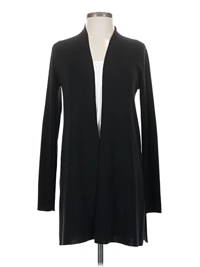Pre-owned Eileen Fisher Kimono In Black