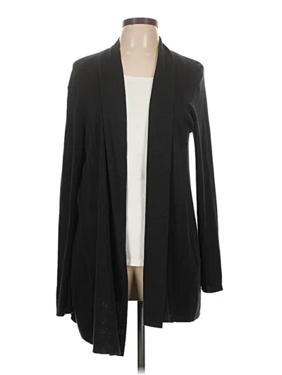 Pre-owned Eileen Fisher Kimono In Black
