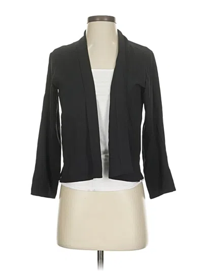 Pre-owned Eileen Fisher Kimono In Black