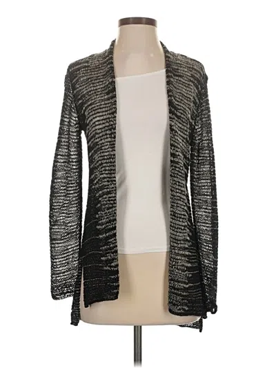 Pre-owned Eileen Fisher Kimono In Black