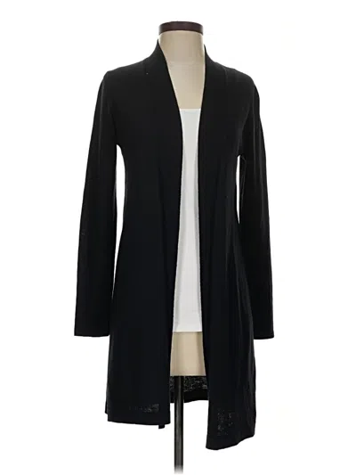 Pre-owned Eileen Fisher Kimono In Black