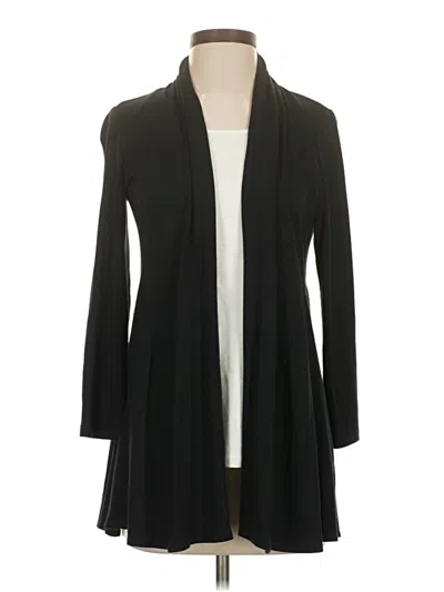 Pre-owned Eileen Fisher Kimono In Black