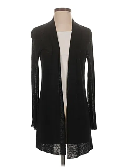 Pre-owned Eileen Fisher Kimono In Black