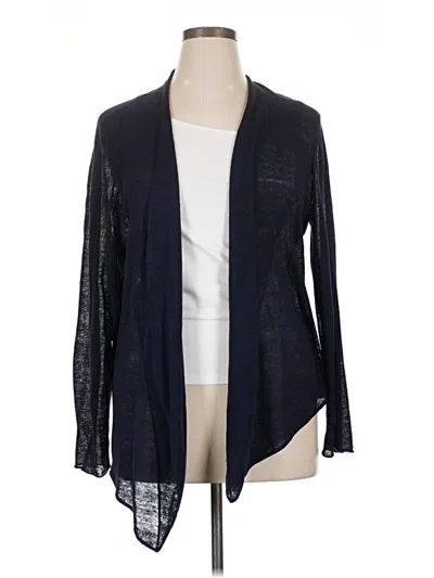 Pre-owned Eileen Fisher Kimono In Blue