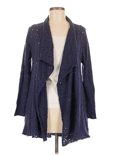 Pre-owned Eileen Fisher Kimono In Blue