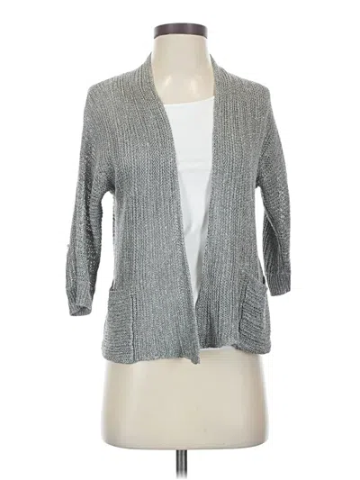 Pre-owned Eileen Fisher Kimono In Gray
