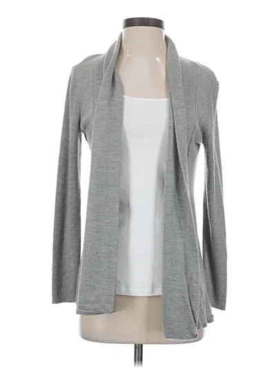 Pre-owned Eileen Fisher Kimono In Gray