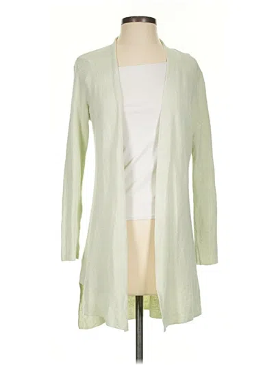 Pre-owned Eileen Fisher Kimono In Green
