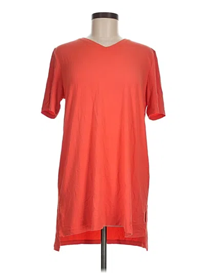 Pre-owned Eileen Fisher Kimono In Orange