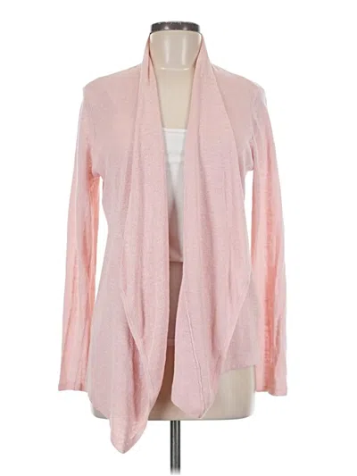 Pre-owned Eileen Fisher Kimono In Pink