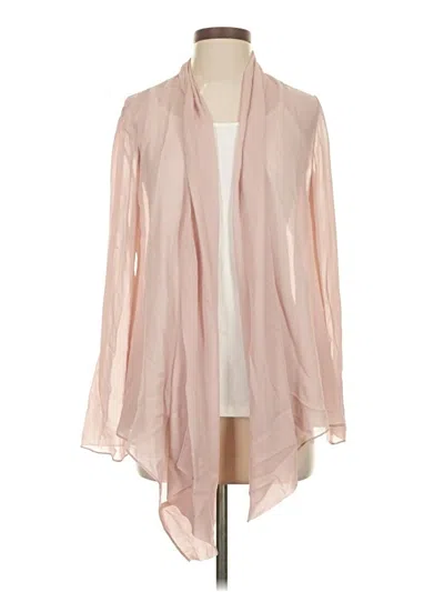 Pre-owned Eileen Fisher Kimono In Pink