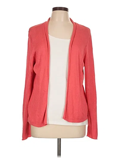 Pre-owned Eileen Fisher Kimono In Red