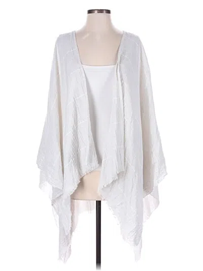 Pre-owned Eileen Fisher Kimono In White