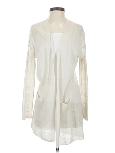 Pre-owned Eileen Fisher Kimono In White