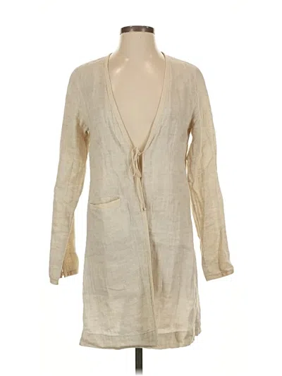 Pre-owned Eileen Fisher Kimono In White