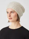 Eileen Fisher Knit Fur Hat