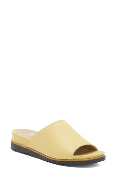 Eileen Fisher Koha Leather Sandal In Butter