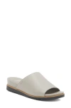 Eileen Fisher Koha Leather Sandal In Dark Pearl