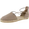 Eileen Fisher Lace Womens Zipper Man Made Espadrilles In Grey