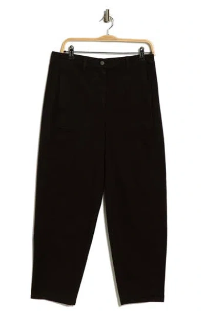 Eileen Fisher Lantern Ankle Jeans In Black