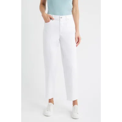 Eileen Fisher Lantern Ankle Jeans In White