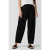 Eileen Fisher Lantern Ankle Pants In Black