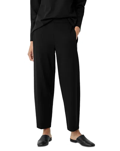 Eileen Fisher Lantern Ankle Pants In Black