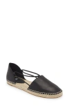 Eileen Fisher Lee Espadrille Flat In Black