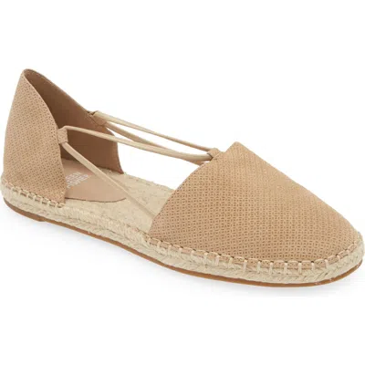 Eileen Fisher Lee Espadrille Flat In Natural/natural