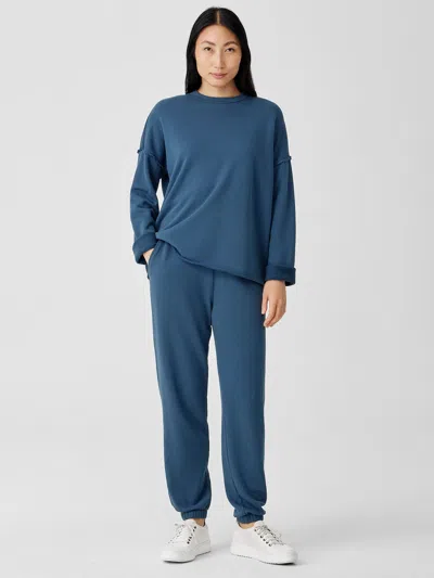 Eileen Fisher Lightweight Organic Cotton Terry Jogger Pant