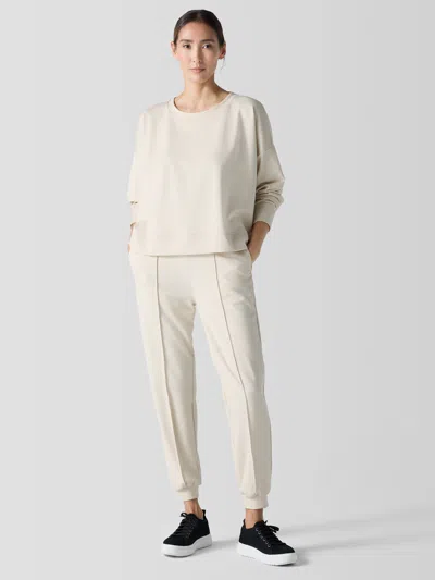 Eileen Fisher Lightweight Ponte Jogger Pant In Brown