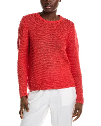 Eileen Fisher Linen-blend Pullover