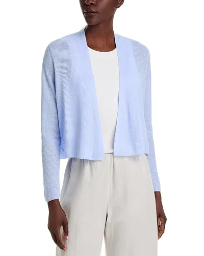 Eileen Fisher Linen Cotton Ribbed Cardigan