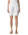 Eileen Fisher Linen Shorts In White