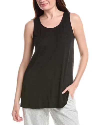 Eileen Fisher Linen Tunic In Black