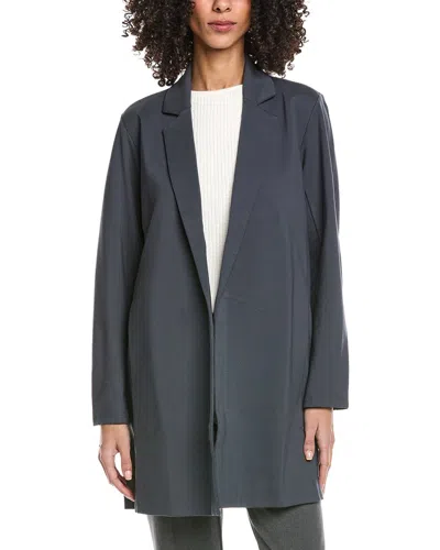 Eileen Fisher Long Blazer In Black