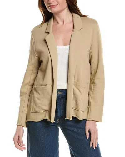 Eileen Fisher Long Blazer In Brown